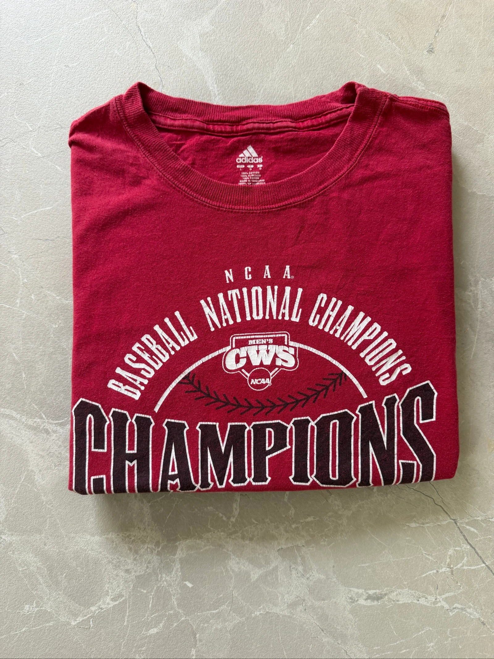 T-shirt Adidas NCAA “South Carolina Gamecocks” Champions Baseball - Taille L